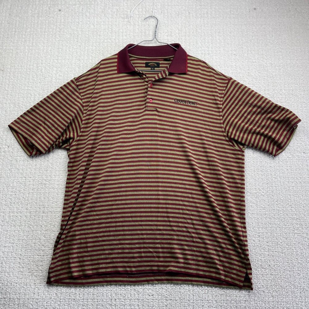 Monterey Club x Grande Dunes Resort Myrtle Beach FL Mens XL Golf Polo Shirt